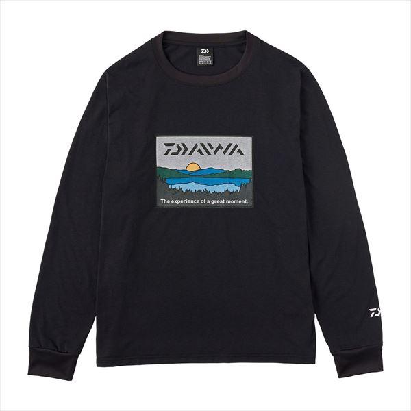 DAIWA Wear DE-6724 Fishing Net Long T-Shirt Lakeside Black 2XL