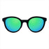 DANG SHADES Polarized Glasses FLOATY B / Black Matte x Green Mirror Polarized