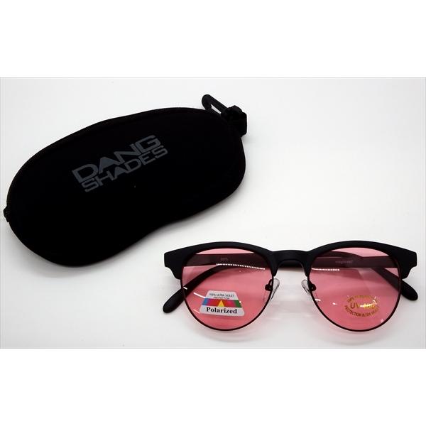 DANG SHADES Polarized Glasses EASTHAM RP Black Gloss x Rose