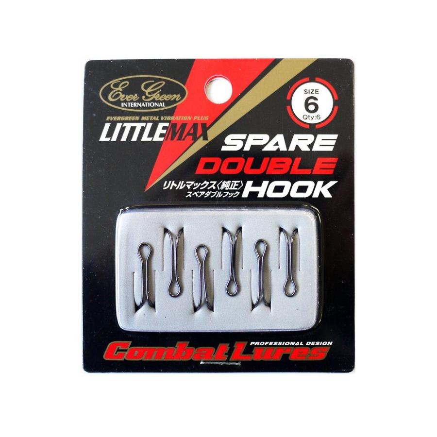 EVERGREEN Little Max Spare Double Hook #6