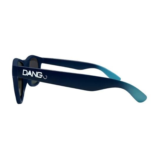 DANG SHADES Polarized Glasses LOCO Indigo Gradation Matte x Mint Green Mirror Polarized DANG Hooking logo