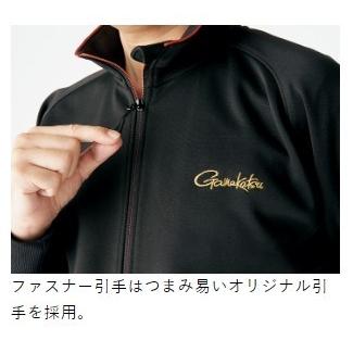 Gamakatsu GM3623 Jersey Suit Black/Red L