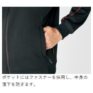 Gamakatsu GM3623 Jersey Suit Black/Red L