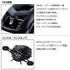 DAIWA Baitcasting Reel 22 Tatula TW 80H 2022 Model (Right-Handed)