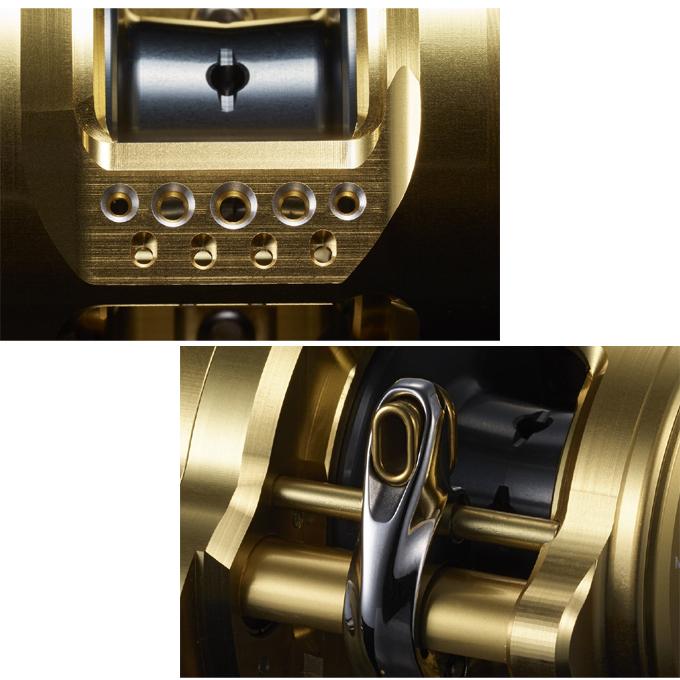 SHIMANO Baitcasting Reel 22 Calcutta Conquest 201XG (Left)