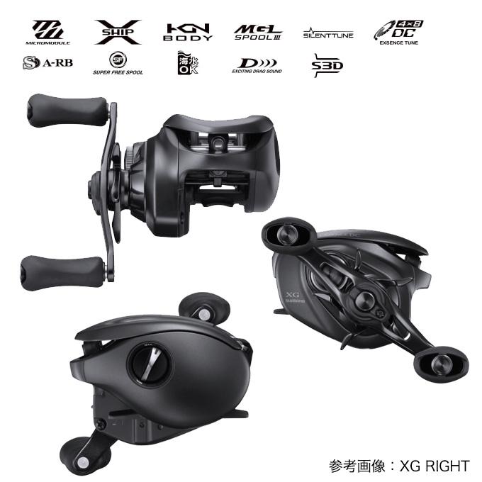 SHIMANO Baitcasting Reel 22 Exsence DC XG RIGHT (Right)