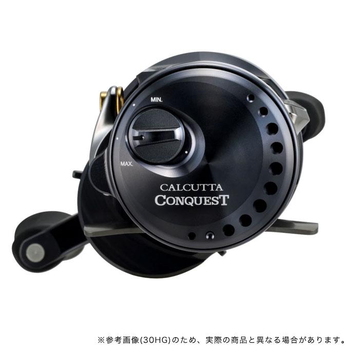 SHIMANO Baitcasting Reel 24 Calcutta Conquest Shallow Edition 31HG (left)