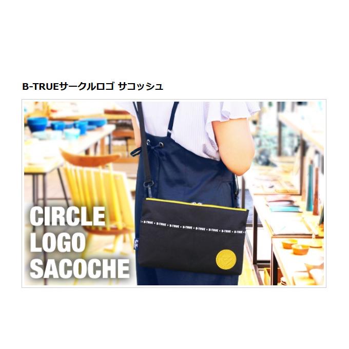 EVERGREEN B-TRUE Circle Logo Sacoche Black x Yellow