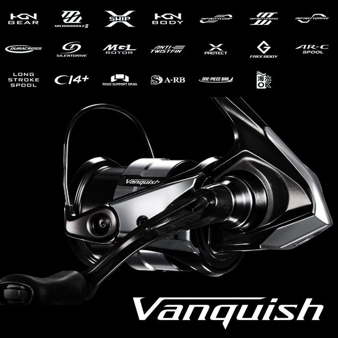 SHIMANO Spinning Reel 23 Vanquish C3000MHG