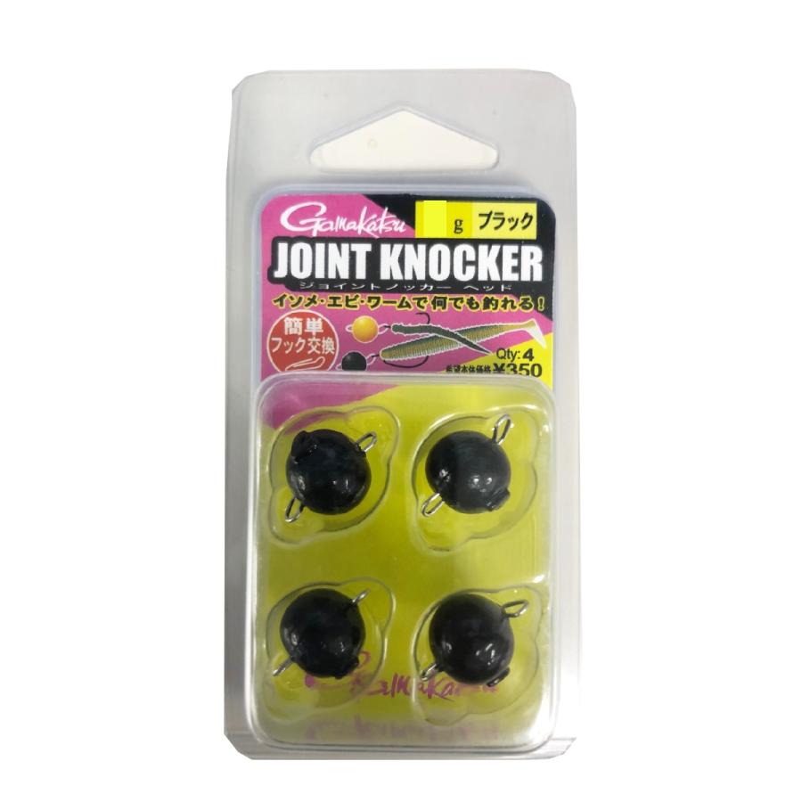 Gamakatsu Joint Knocker Head Black 3g