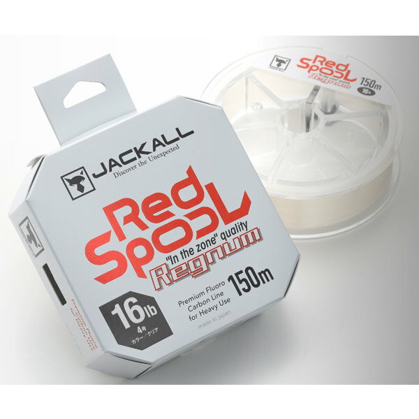 Jackall Line Red Spool Legnum 4lb 150m Fluorocarbon Line