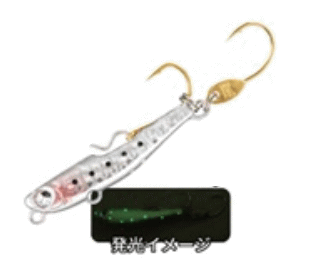 Rudy's Metal Jig Uoko Metal Nuki 2.5g Gira Gira Cheek