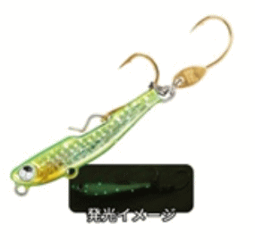 Rudy's Metal Jig Uoko Metal Nuki 2.5g Appeal Chart