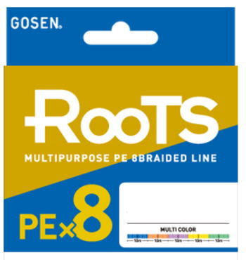 Gosen Line Roots PEx8 300m 1.5/30lb Multicolor