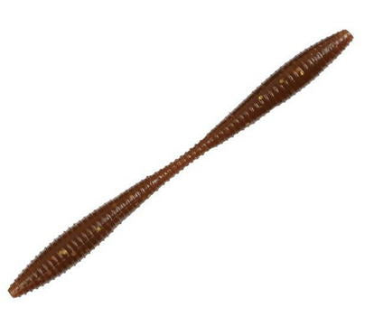 Gan Craft Worm Horse Mackerel Suction 2.4 inch #777 Otasuke Lucky Brown