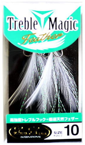 EVERGREEN Treble Magic Feather #1 White