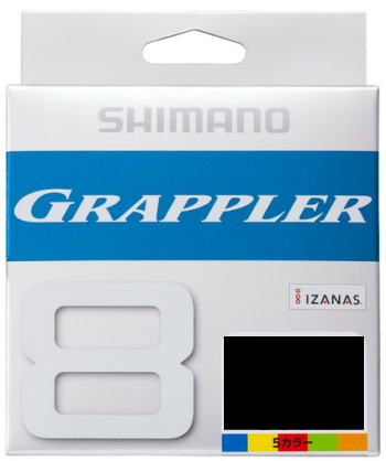 Shimano Line Grappler 8 PE 10M x 5 colors 300m No. 5