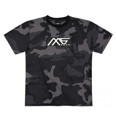 EVERGREEN MS-modo Camouflage Dry T-shirt L Black Camo