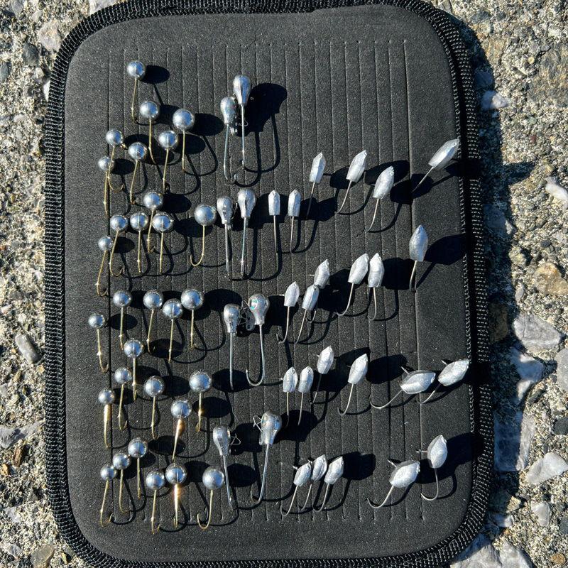 LSD Lure Case Jig Head Sheet Black