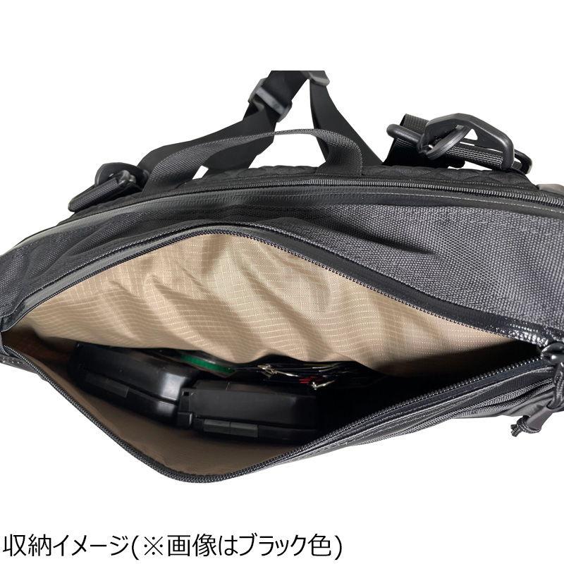 LINHA Tackle Bag Mini Messenger Bag STINGRAY Black