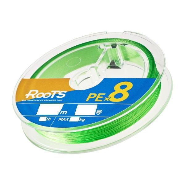 Gosen PE Line Roots PEx8 200m 0.8/16LB Light Green