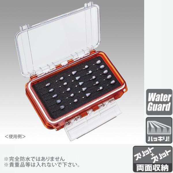 MEIHO Waterproof Case WG-2 Clear Orange