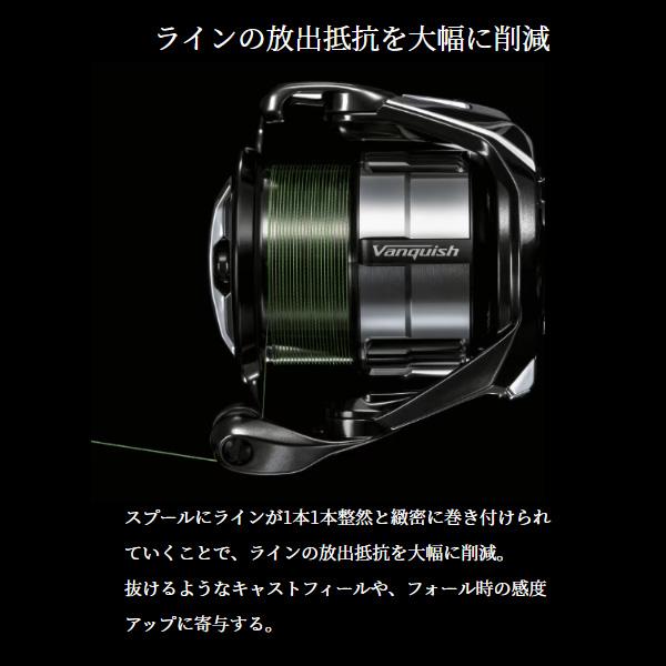 SHIMANO Spinning Reel 23 Vanquish C2500S