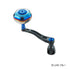 Megatech (LIVERE) Power Arm 88 for Daiwa 8000-14000, for both left and right (Gunmetal P + Blue G)