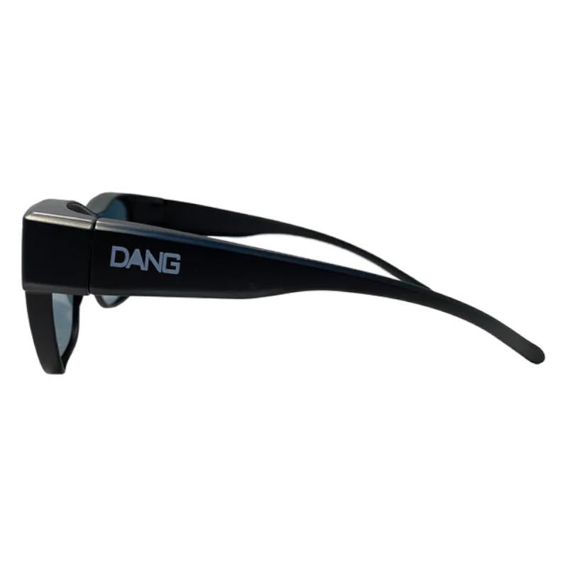 DANG SHADES Polarized Overglasses Mondo JP Black Matte x Green Mirror Polarized