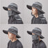 Freeknot Hat Y3192 UV Full Cover Hat Charcoal F