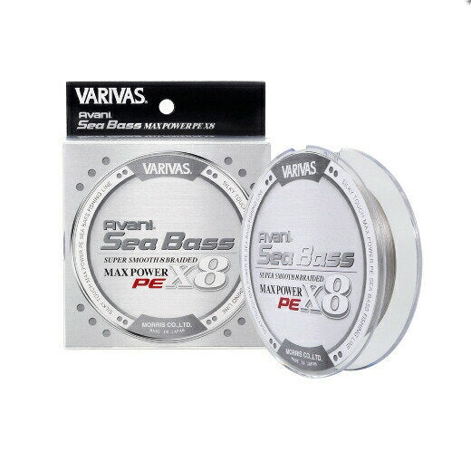 VARIVAS Avani Seabass PE Max Power X8 Stealth Gray 150M 1.2