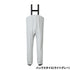 DAIWA Rainwear DR-9124P PVC Ocean Overalls Light Gray XL