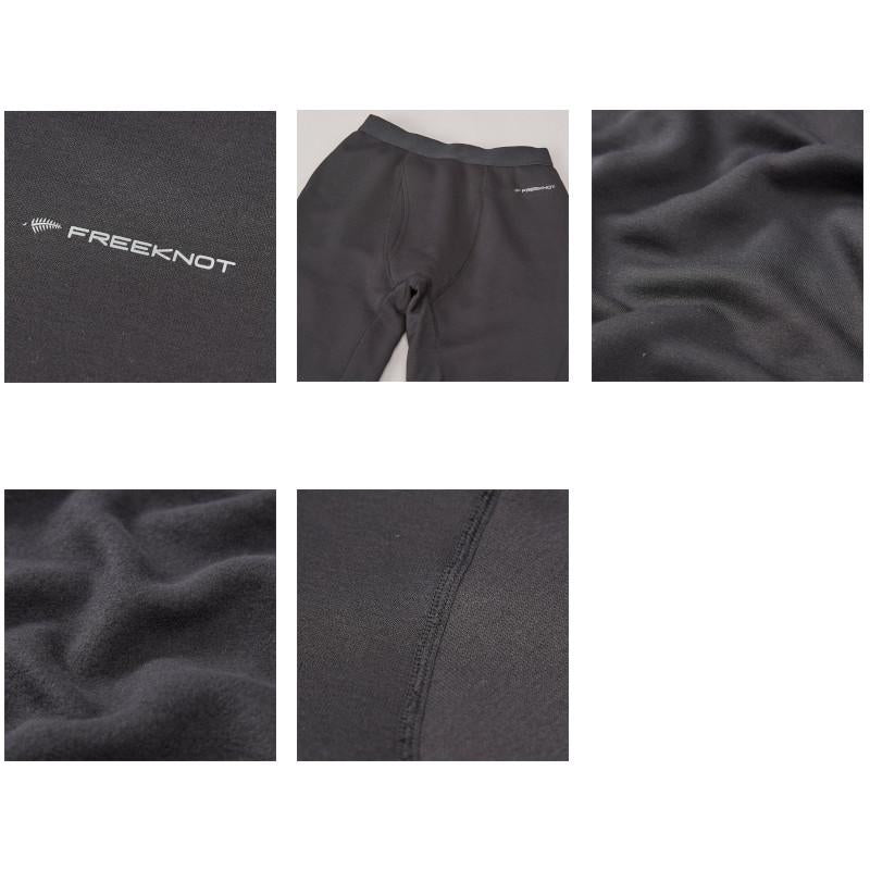 FREEKNOT Cold Weather Innerwear Y5619 Layer Tech Under Tights, Extra Thick