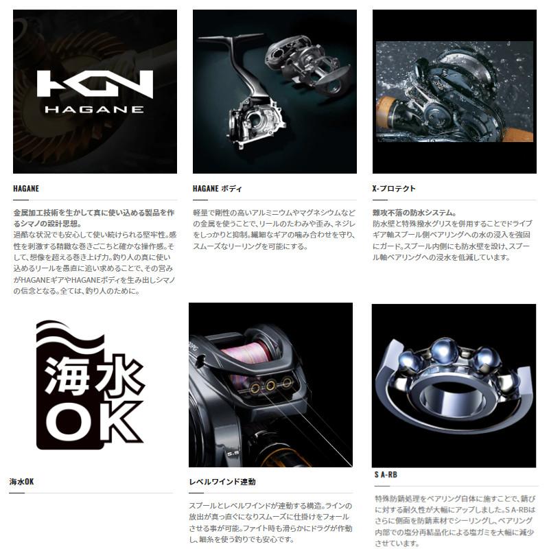 SHIMANO Baitcasting Reel 22 Engetsu BB 101PG (Left)