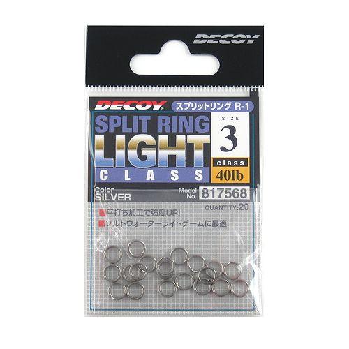 DECOY Snap Ring Split Ring Light Class Silver #3