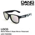 DANG SHADES LOCO BK MatteXRose M (mirror) polarized sunglasses