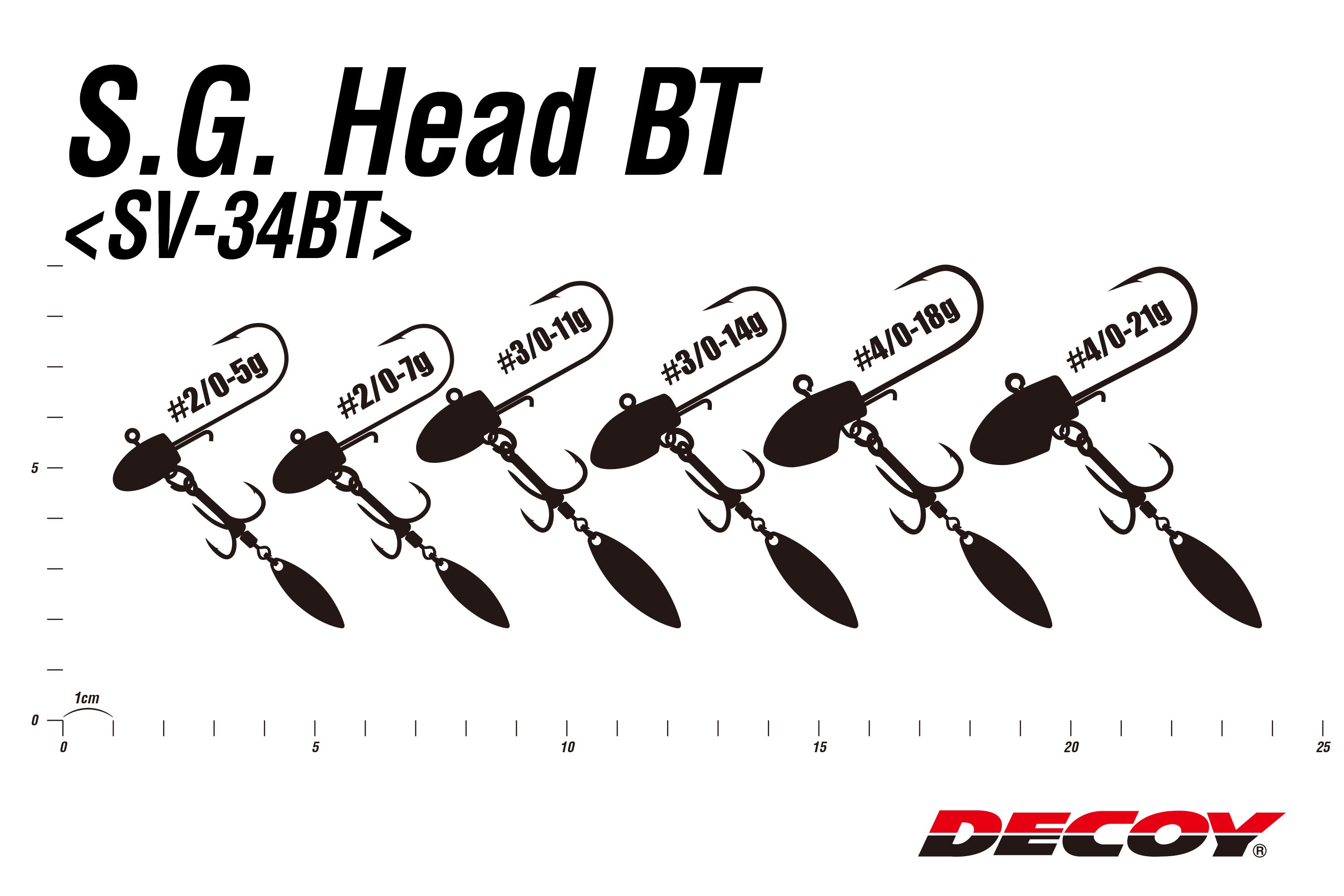 DECOY  S.G.Head BT SV-34BT