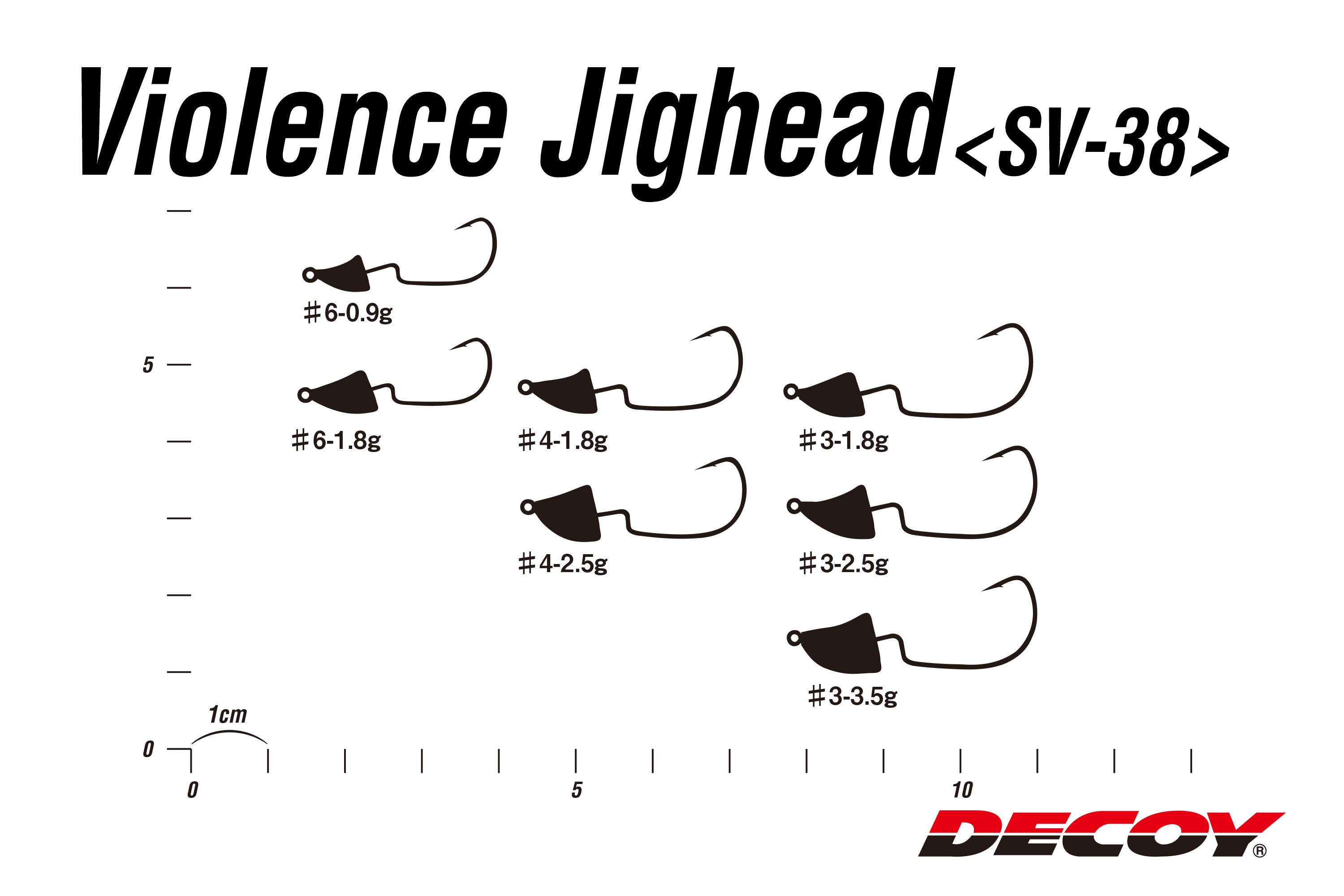 DECOY  Violence Jighead SV-38