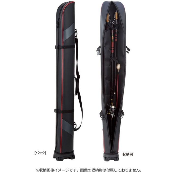 Gamakatsu GC275 Wide Straight Rod Case Black (Gamakatsu) 155