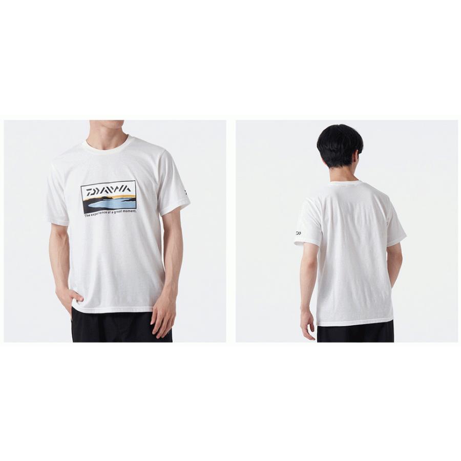 DAIWA Wear DE-6522 Graphic T-shirt (Surf) Saxe Blue