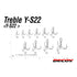 DECOY Triple Hook DECOY Treble Y-S22 #2/0