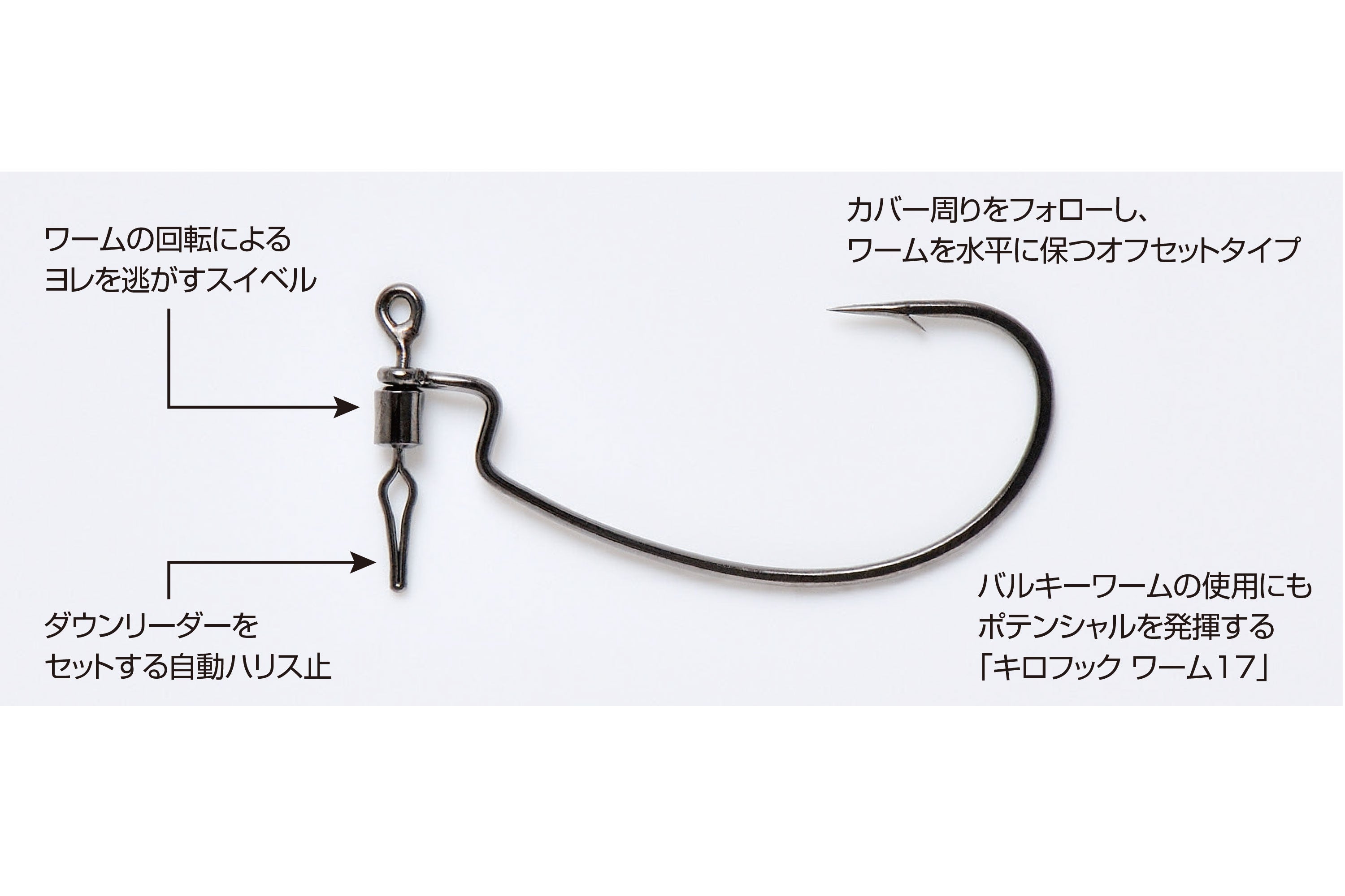 DECOY  HD Hook Offset Worm117