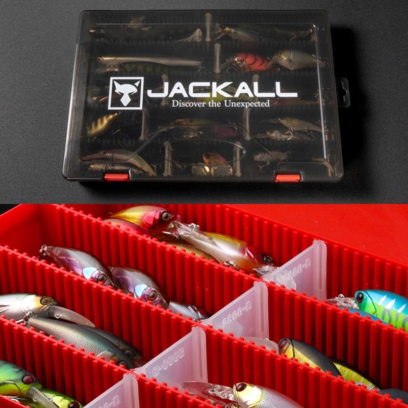 JACKALL Lure Case 2800D Tackle Box M Clear Red