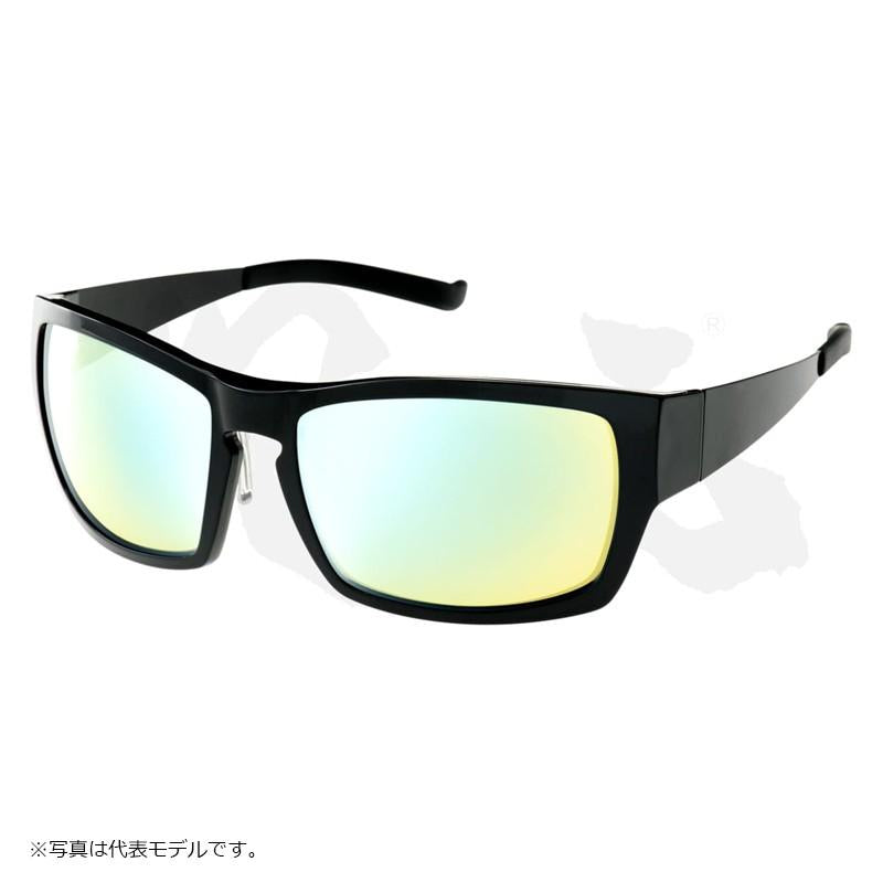 Dimension PAINTENSE Gloss Black Frame Lens: Light Sports/Blue Mirror