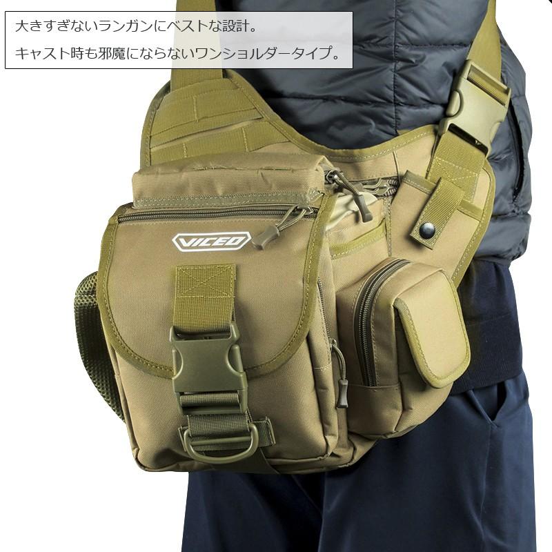 OGK VICEO One-shoulder Rangan Bag, Camel