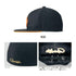 Gamakatsu GM9850 Flat Brim Cap (6 sides) Charcoal L