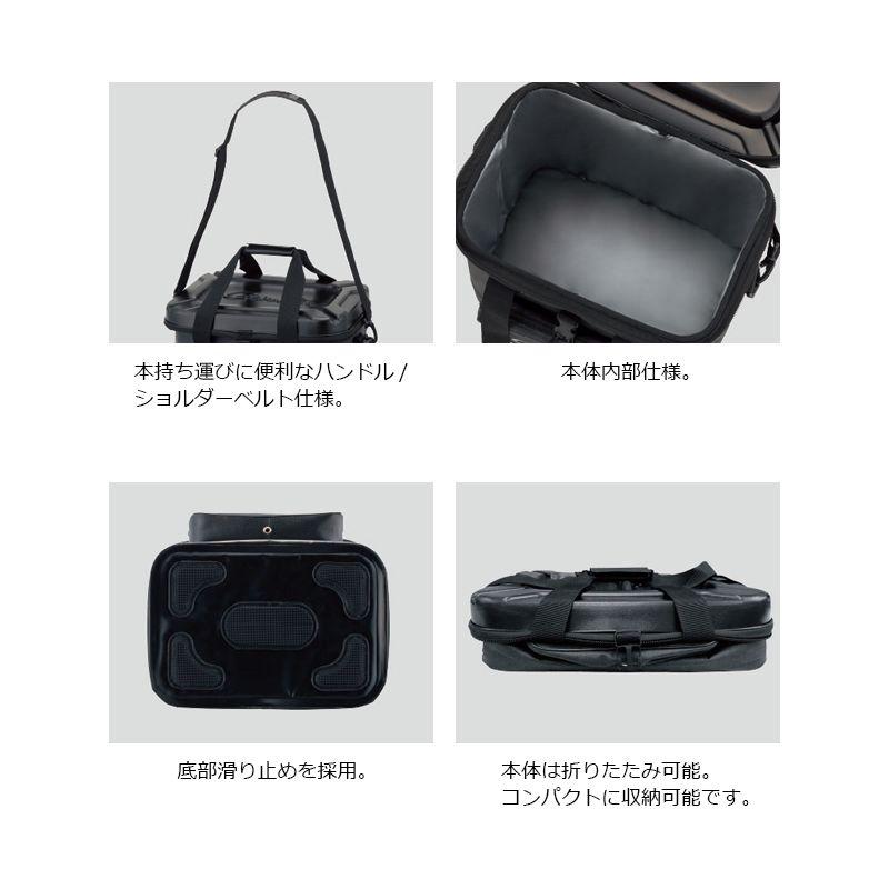 Gamakatsu Tackle Bag (P.V.C.) GM2499 Black 40cm