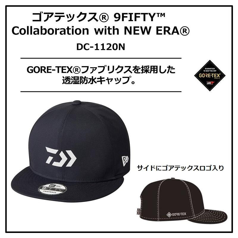 DAIWA DC-1120N Gore-Tex 9FIFTY NEW ERA collaboration black free size