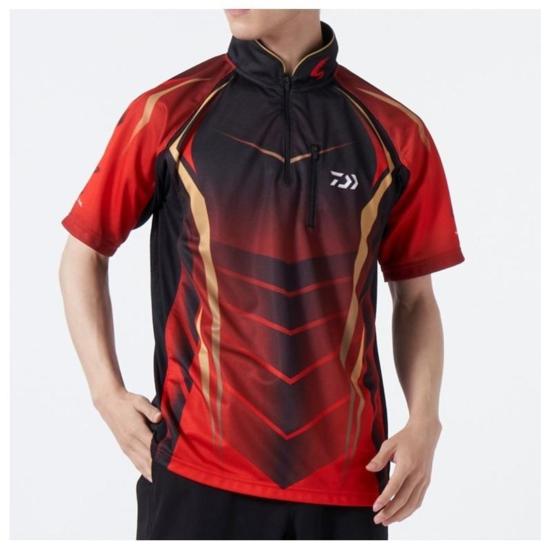 DAIWA Wear DE-7122 Special Ice Dry Short Sleeve Shirt Master Black