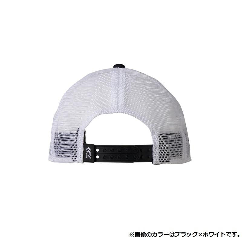 DAIWA Hat DC-6422 Half Mesh Cap Black x White Free Size